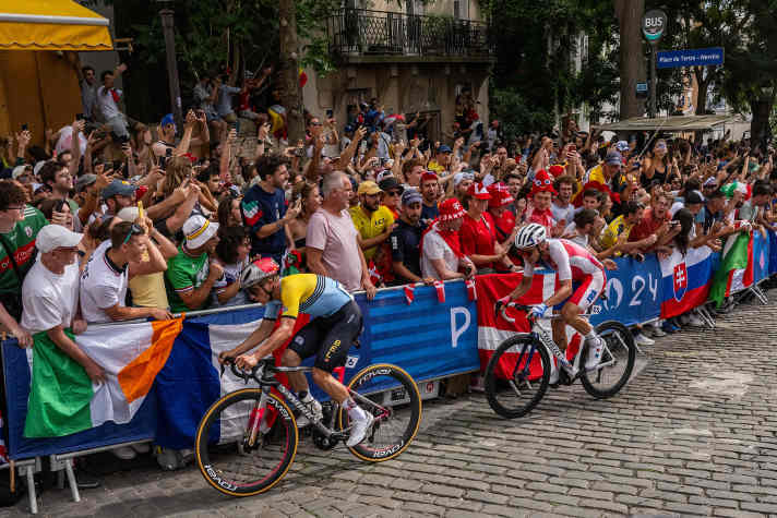 Remco Evenepoel gewann das olympische Straßenrennen 2024 in Paris