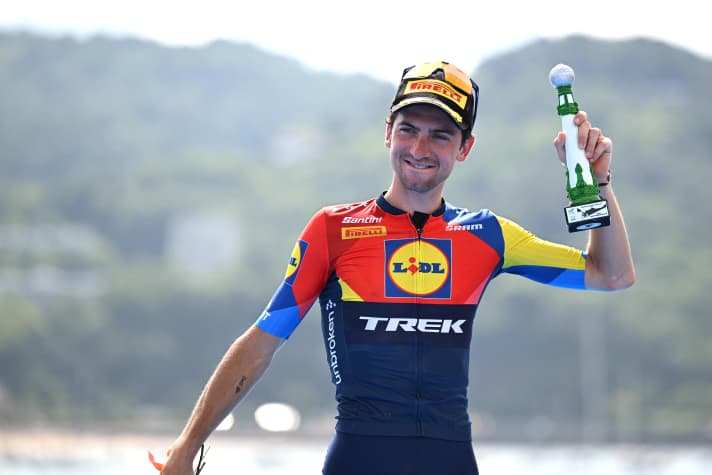 Giulio Ciccone gewann den Klassiker in San Sebastián in diesem Jahr beeindruckend - steile Anstiege sollten ihm also liegen