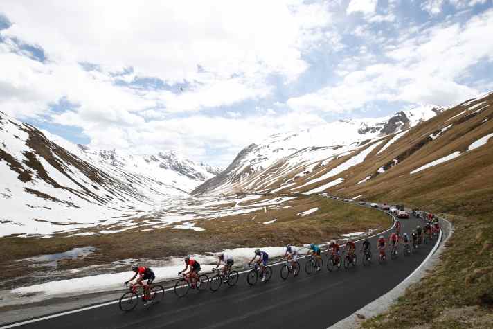 Der Giro d’Italia bietet traumhafte Landschaften