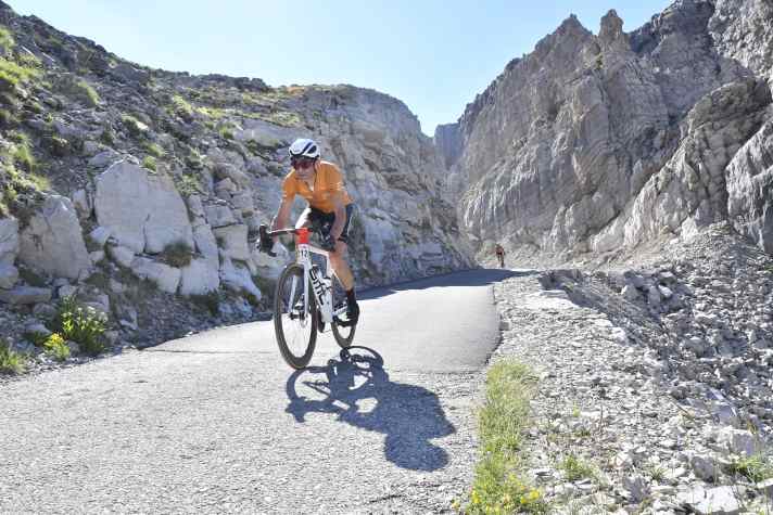 Durchs Felsenmeer: Die Strecke des Granfondo La Fausto Coppi