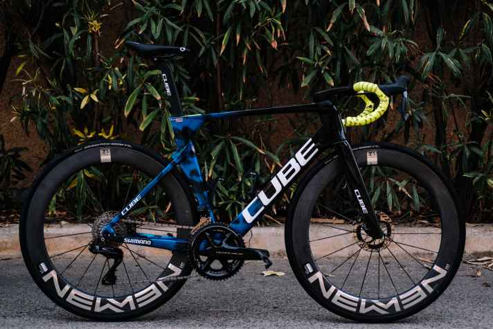 Das Cube Litening Aero C:68X von Intermarche-Wanty