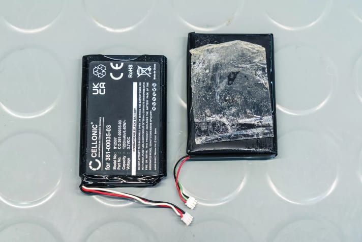 12. Vergleich neuer und alter Akku