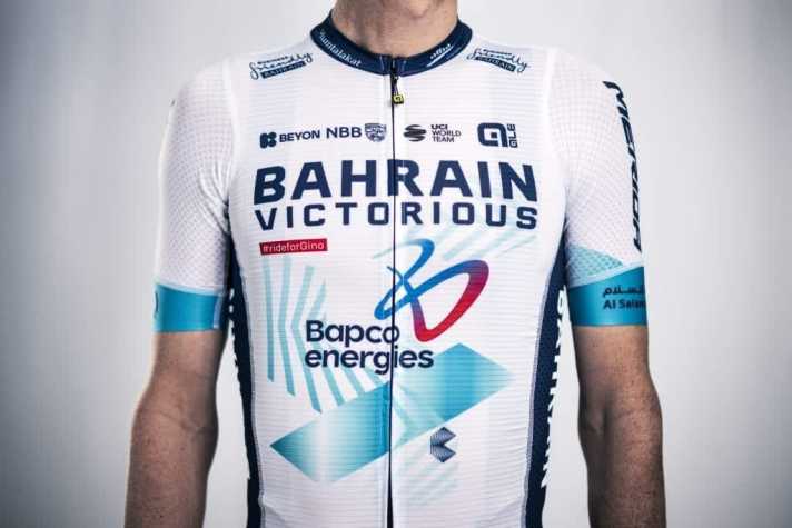 Das neue Jersey vom Team Bahrain-Victorious