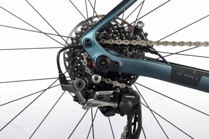 Das Testrad ist ausgestattet mit einer Shimano GRX 810