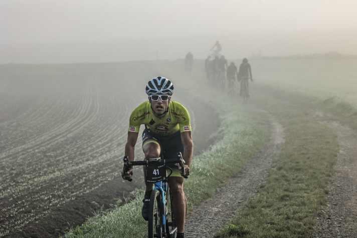Mystische Stimmung bei der Tortour Gravel