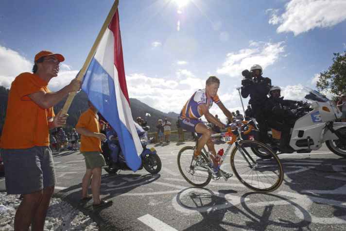 Lange Pause - La Plagne war zuletzt 2002 Schauplatz einer Bergankunft; damals gewann der Niederländer Michael Boogerd