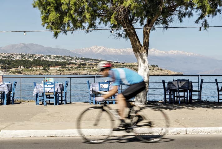 In Rethymno lockt eine günstig gelegene Taverne.