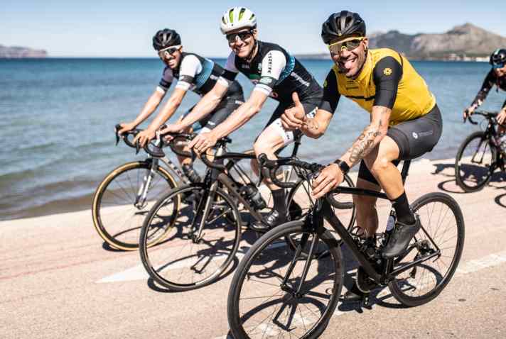 In der Gruppe macht’s am meisten Spaß! Das Ziel des Mallorca 312-Trainingscamps ist die ideale Vorbereitung und maximaler Spaß beim Rennrad-Klassiker auf der balearischen Insel Mallorca.