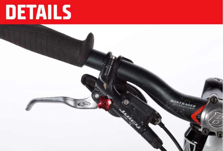   Bremsen-Ärger I: Die Avid-Bremse nervte durch Dauer-Quietschen und Fading.