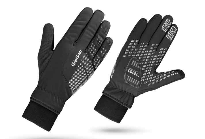 Die Grip Grab Winterhandschuhe bieten Halt und schützen vor Kälte