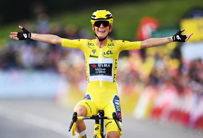 Vereinnahmend: Pauline Ferrand-Prévot gewann gleich beim ersten Start die Tour de France und gilt bei der WM als Topfavoritin