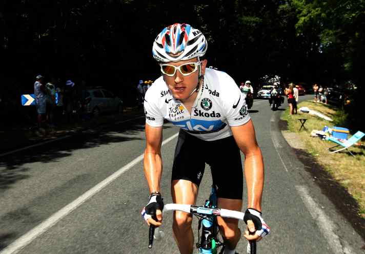 Geraint Thomas kam schon zur Teamgründung 2010 ins Team Sky Procycling