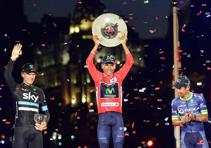 Einer der größten Erfolge Quintanas war der Vuelta-Sieg im Jahr 2016