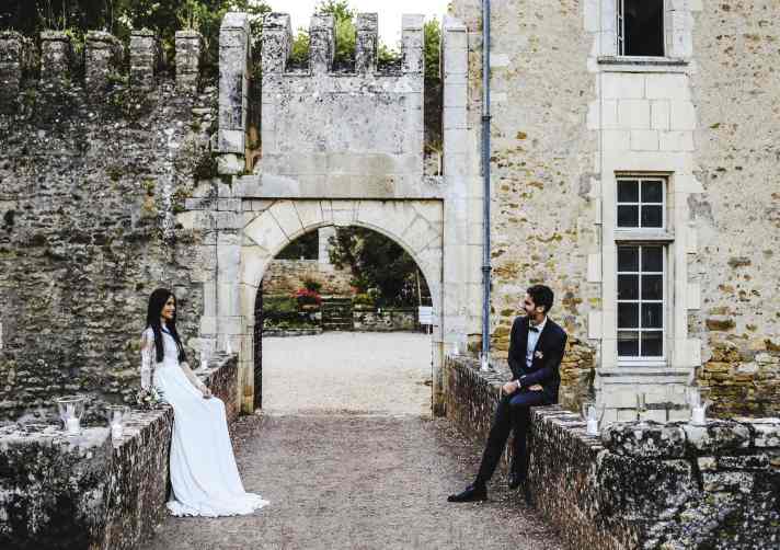Start ins Abenteuer. Nach ihrer Hochzeit trainierten die beiden Abenteurer zunächst auf einer Radreise durch Frankreich.
