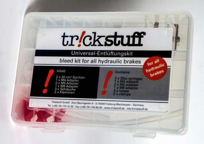   Entlüftungs-Kit für die Bremse von Trickstuff