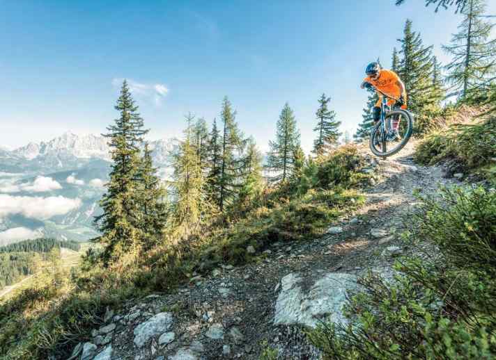 Alternative mit Worldcup-Downhills, Jumplines, Flow-Strecken für Einsteiger, Uphill-Trail für E-Biker: Schladming-Dachstein