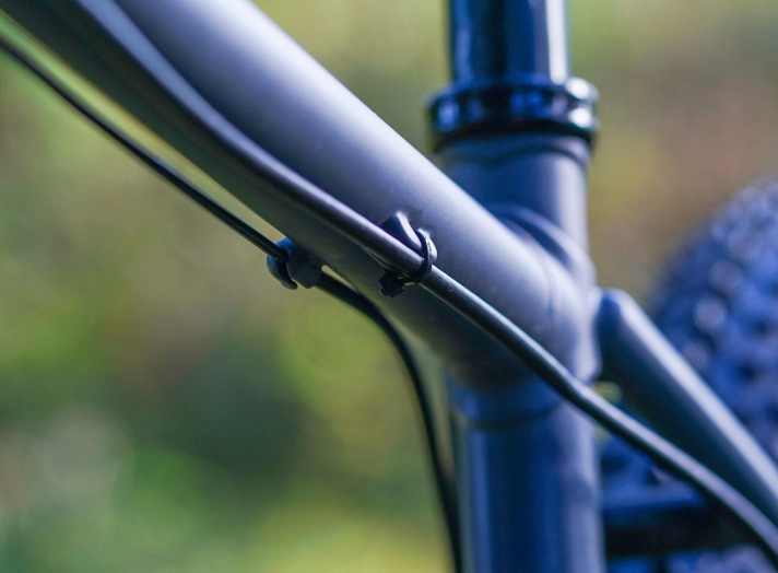   Hundert Prozent wartungsfreundlich: Außen verlegte Züge. 