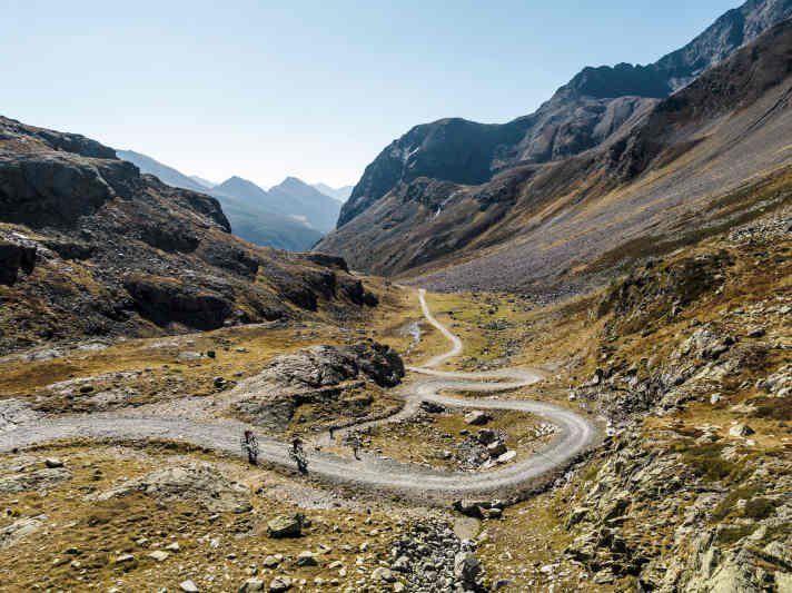 Also landschaftlich kann man diesem Val di Dentro wirklich keinen Vorwurf machen.