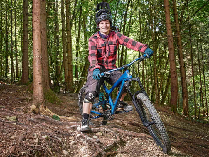 Lars Kuswa, Hobby-Mountainbiker mit Vorliebe für Enduro