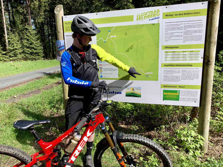 Kennt jede Kurve und trainiert regelmäßig auf dem Flowtrail Feldberg: Abfahrtssportler Florian Werres.
