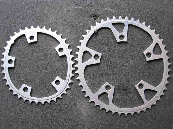   Shimano Biopace: Ovale Kettenblätter gibt es noch immer am Markt, allerdings nicht mehr von Shimano.