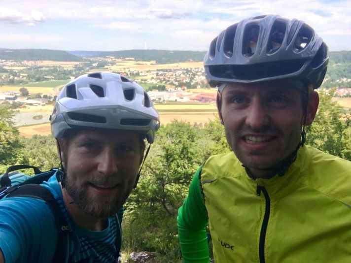   Thomas, mein Guide durchs Altmühltal bis Riedenburg. Danke Dir!