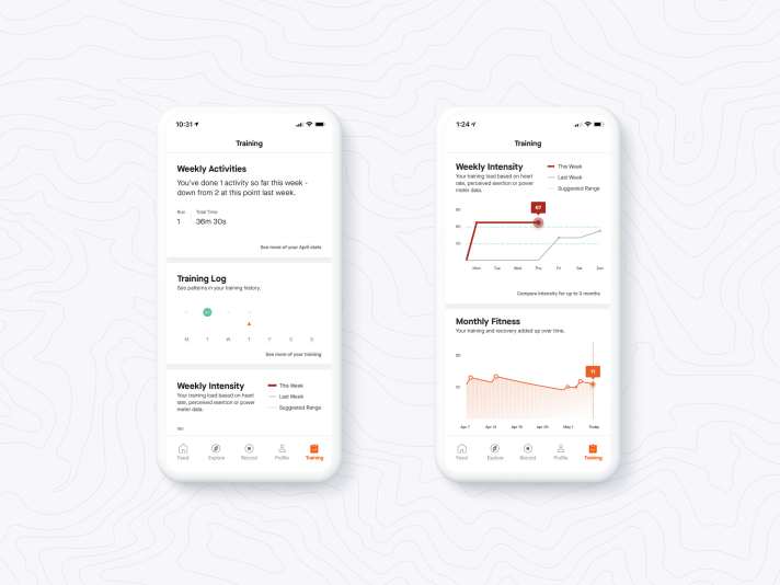  Vor allem für ambitionierte Radsportler oder Marathon-Biker sind die Trainingsfeatures von Strava interessant. Wer sie nutzen will, braucht ein Abo.