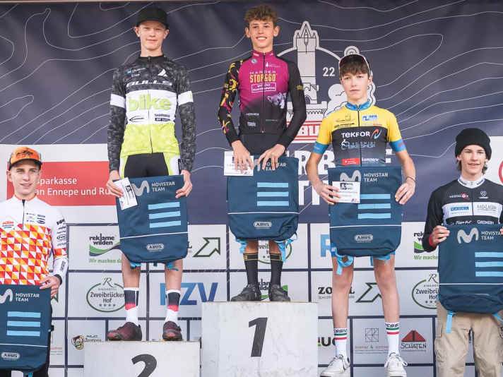 Elias Hückmann holt den 2. Platz bei der Deutschen Meisterschaft U15.