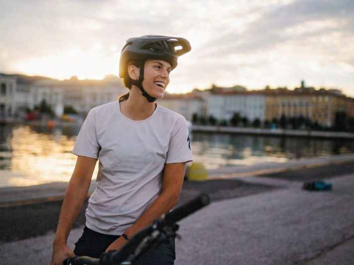 Unser Ziel-Spot: Triest. Sara hatte von einer großen Enduro-Szene gehört, die es dort geben soll.