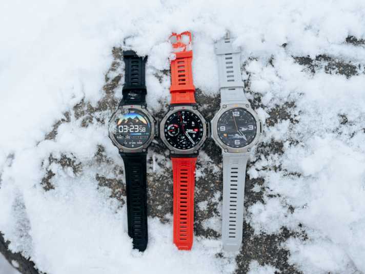 Jetzt gibt es 3 unterschiedliche Varianten der Amazfit T-Rex 3.