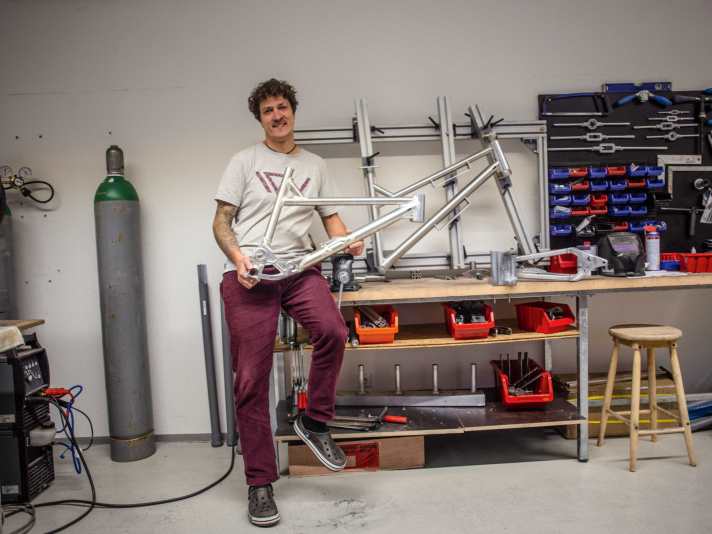 Chris Reichling, einer der beiden Crossworx-Gründer