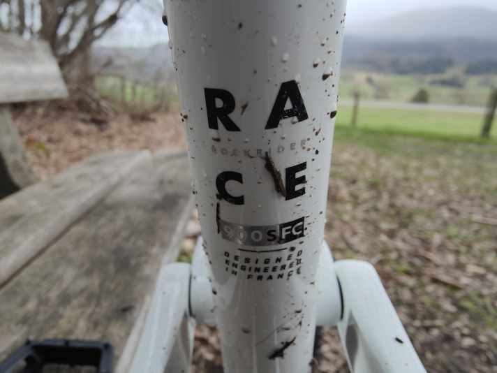 Die erste Tour um Murnau war sehr feucht.