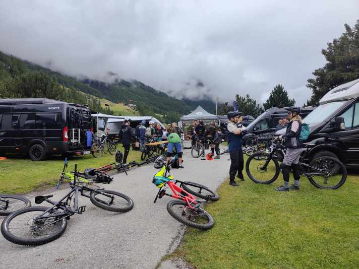 Kennenlernen, fachsimpeln oder einfach gemütlich grillen - und biken natürlich!