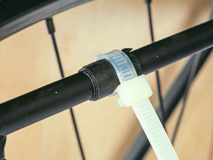 Radtaschen-Tricks: Kabelbinder
