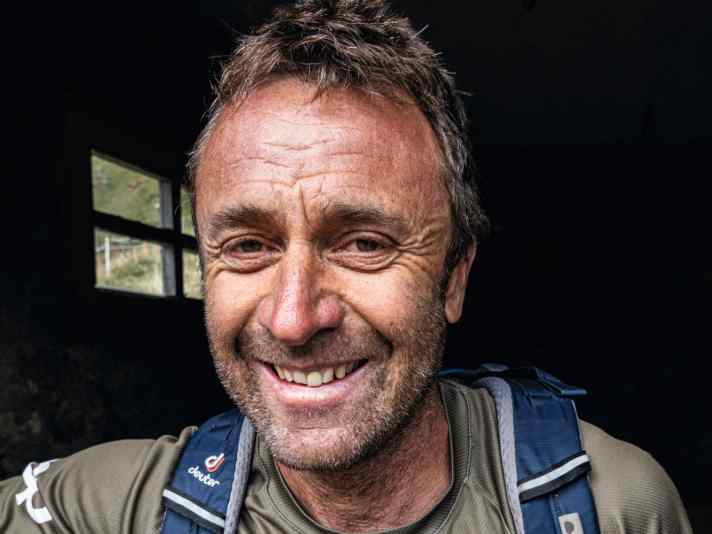 Begleiter Mario aus Sent im Engadin entpuppte sich auf der Tour als Superman mit Superstammbaum.