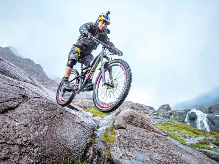 Danny ist immer auf der Suche nach dem ultimativen Supertrail. 
