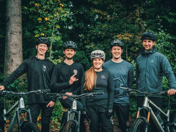 Der Raaw-Gründer Ruben Torenbeek (2. von links) und sein Team.