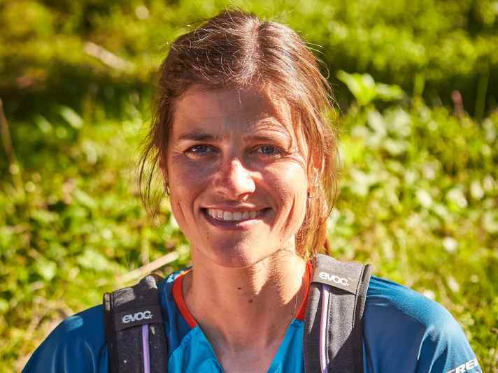 Steffi Marth, Racerin und FREERIDE-Gasttesterin (Größe: 1,72 m)
