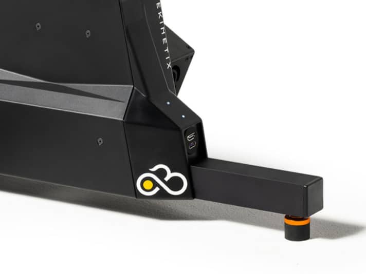 Klein, aber neu: USB- und HDMI-Ports am Truetrainer schaffen Verbindungen.