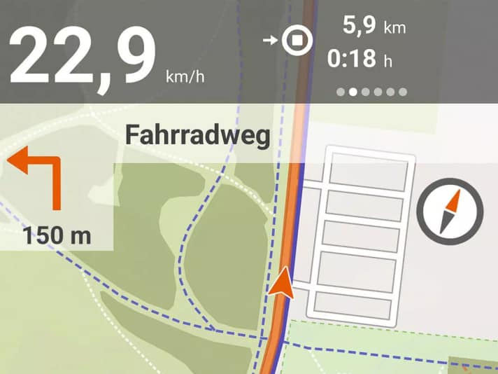 Ausschnitt von Naviki