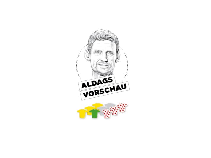 Diese Bedeutung misst Rolf Aldag der 18. Etappe für Gelb, Grün und Bergtrikot zu - je mehr farbige Trikots, desto größer die Bedeutung.