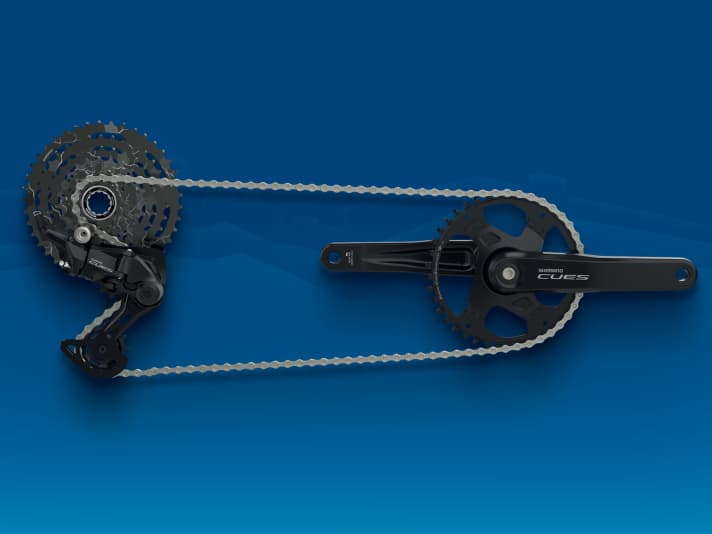 Cues 1x10: So könnte der Antrieb auch an preiswerten Gravelbikes spezifiziert sein