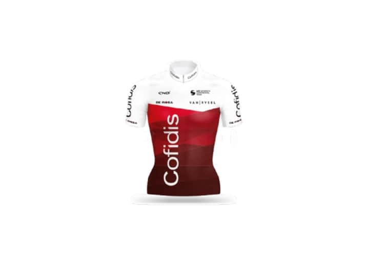 Das Trikot von Cofidis