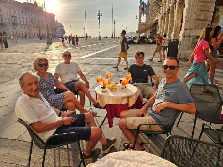 Stimmunsvoller Ausklang einer erlebnisreichen Rennradtour