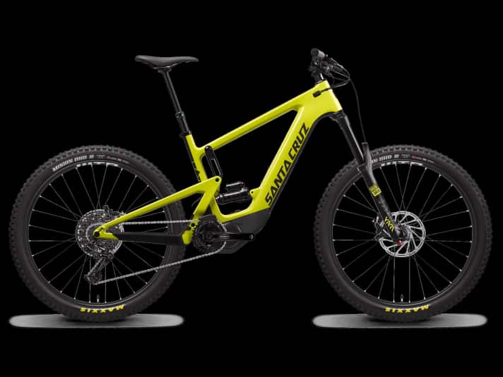   Voilà: Das erste E-MTB von Santa Cruz! Das Heckler hat 160/150 mm Federweg und kommt mit 27,5er-Laufrädern.