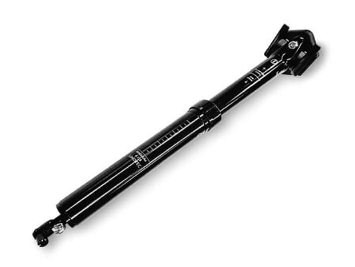 AWARD GEWINNER – LIMOTEC Air Suspension Dropper Post   Hersteller: Limotec   Statement der Eurobike Award Jury: „Diese versenkbare Sattelstütze zielt auf den Alltagsfahrer ab. Er kann vom Lenker aus den Sattel senken, zum Beispiel für mehr Sicherheit beim Ampelstopp. Zusätzlichen Fahrspaß bringt die integrierte Federung.“