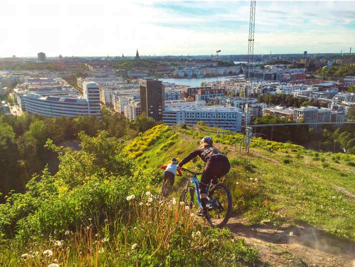 Hunderte Trail-Kilometer in der Hügellandschaft um Stockholm