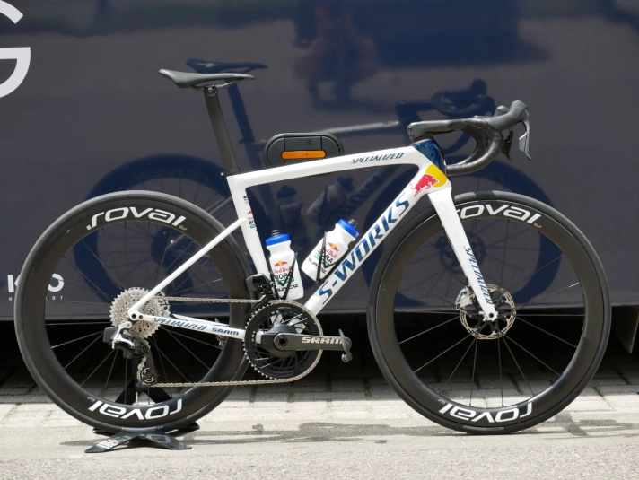 Das Specialized S-Works Tarmac SL8 von Nico Denz.