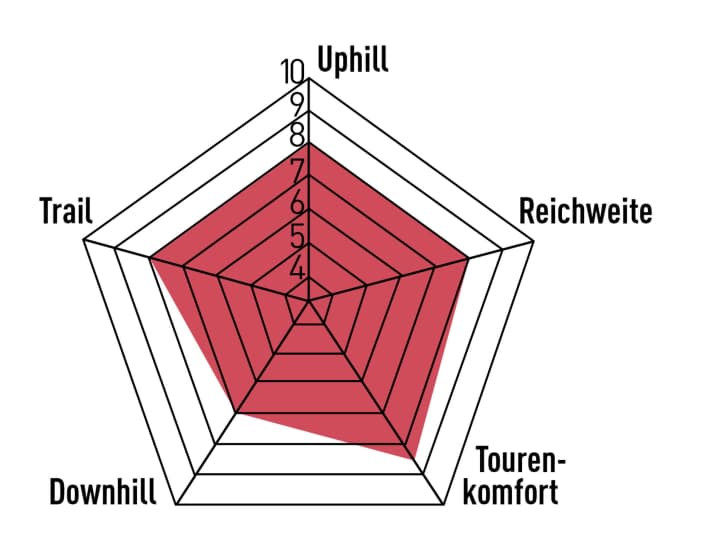 Im harten Gelände fühlt sich das Root Miller Plus nicht ganz so zu Hause. Als Leichtgewicht besticht es eher mit Agilität und unkompliziertem Handling – auf Tour wie im Alltag.