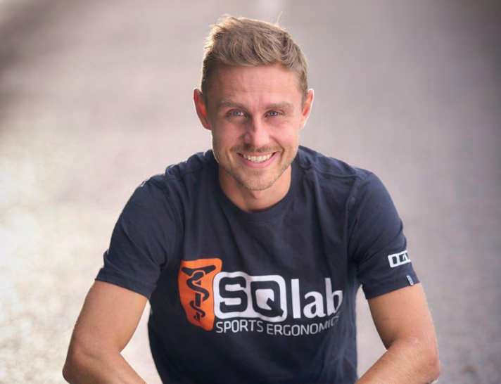 Max Holz, Biomechaniker und Ex-MTB-Profi, leitet bei SQLab die Entwicklungsabteilung